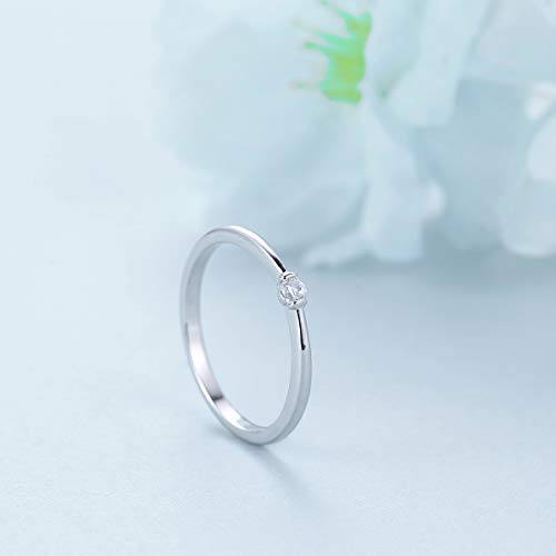 Teens' Cubic Zirconia Promise Rings