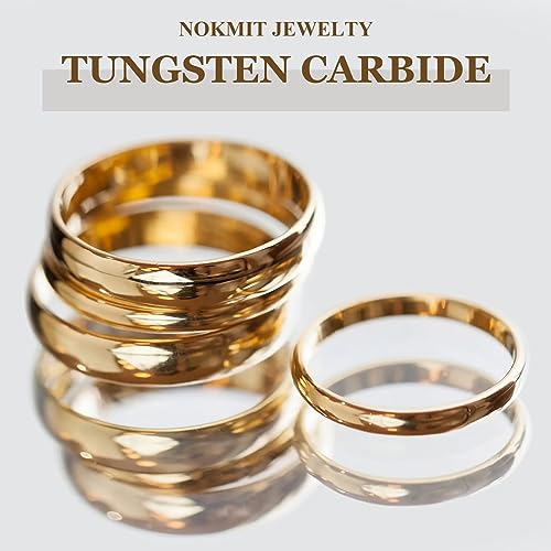 Elegant Gold Wedding Bands for Couples